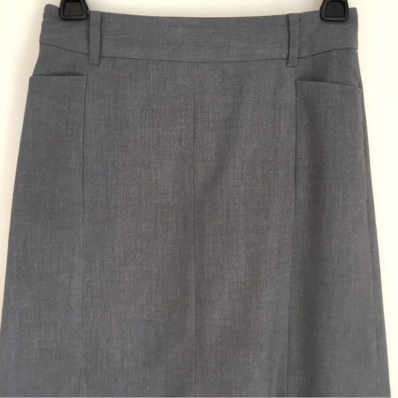 Vintage 90's Theme Gray A-Line Skirt - Picture 3 of 14